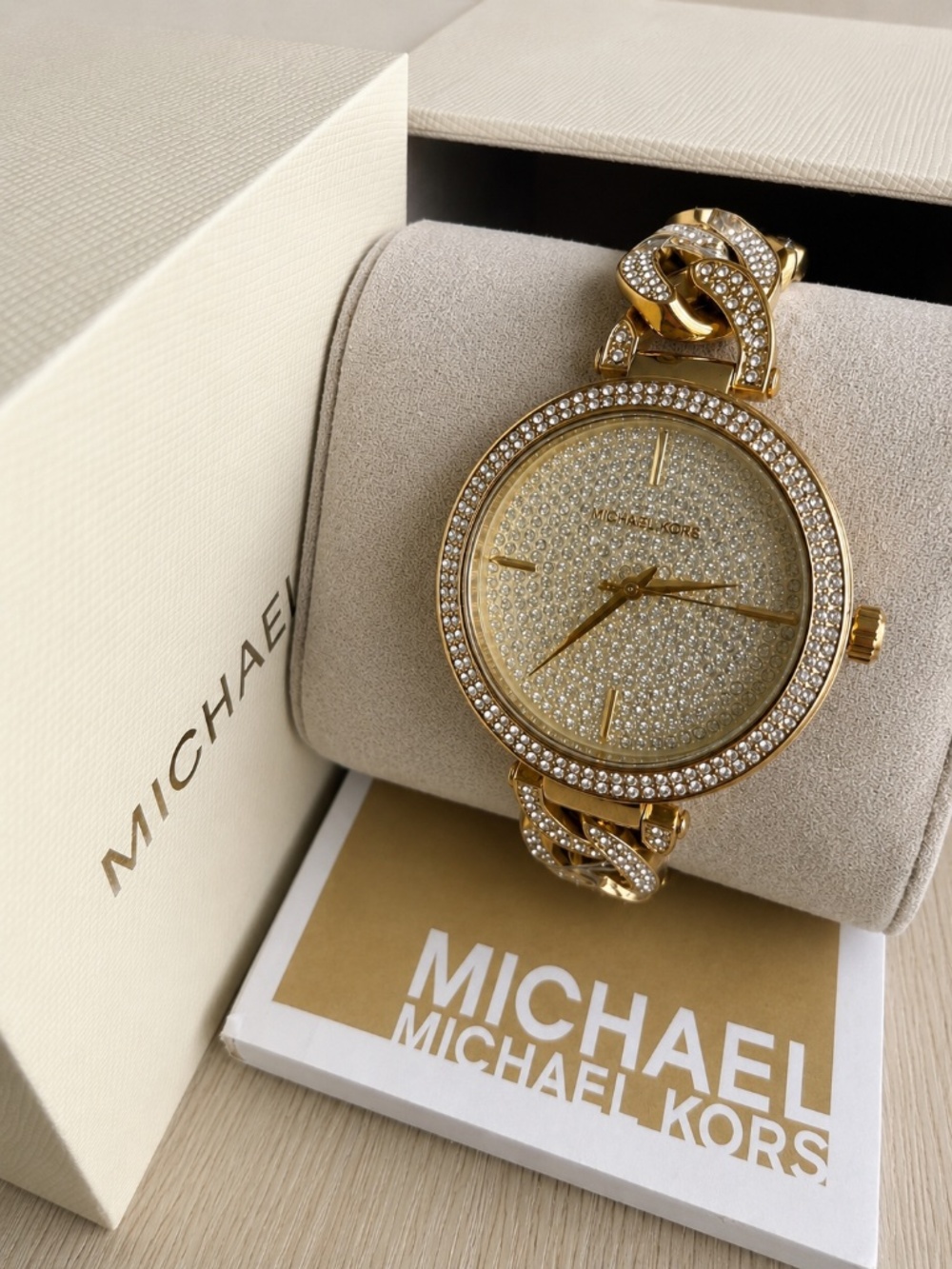 BRAND NEW Michael Kors Catelyn Women's Gold Watch MK4674